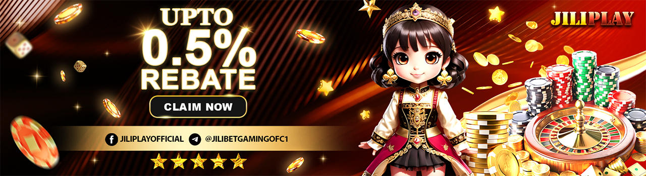 0.5% REBATE ON ALL GAMES!